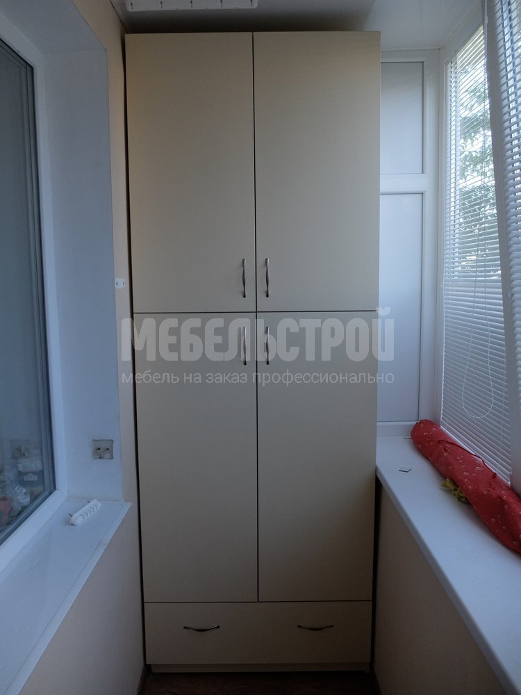 Шкафы для балкона на заказ в Севастополе. Мебельстрой 