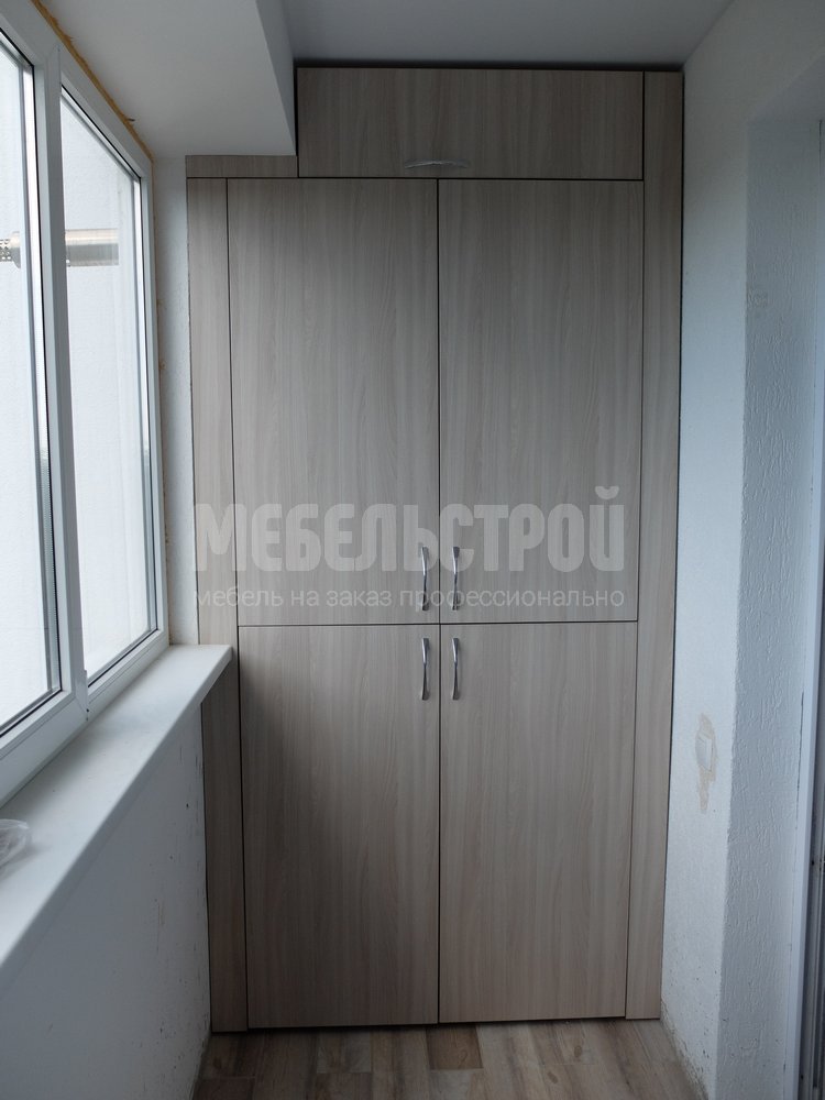Шкафы на балкон на заказ в Севастополе. Мебельстрой